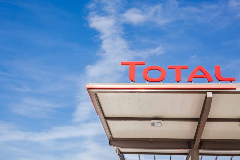 distribution carburant total vertone
